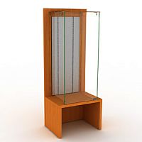 Витрина закрытая со стойками NeoFix 637х1602х469 мм