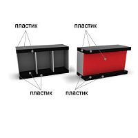 Модуль прямой центральный 1599х905х602 мм