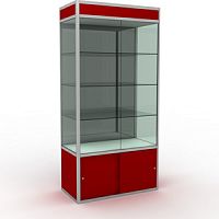 Витрина с освещением 970х1990х500 мм