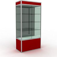 Витрина с освещением 970х1990х500 мм