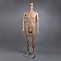 Манекен мужской телесный ростовой, 1850х970х760х940 мм