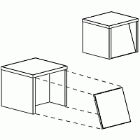 Банкетка 504х424х469 мм