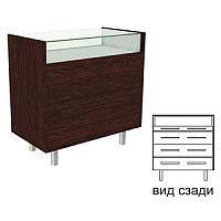 Прилавок с 3-мя ящиками 900х926х500 мм