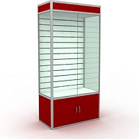 Витрина с освещением 970х1990х500 мм