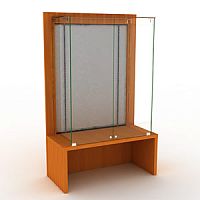 Витрина закрытая со стойками NeoFix 1004х1602х469 мм
