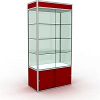 Витрина с освещением 970х1990х500 мм