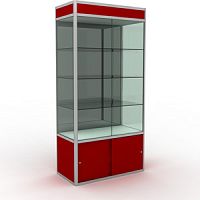 Витрина с освещением 970х1990х500 мм